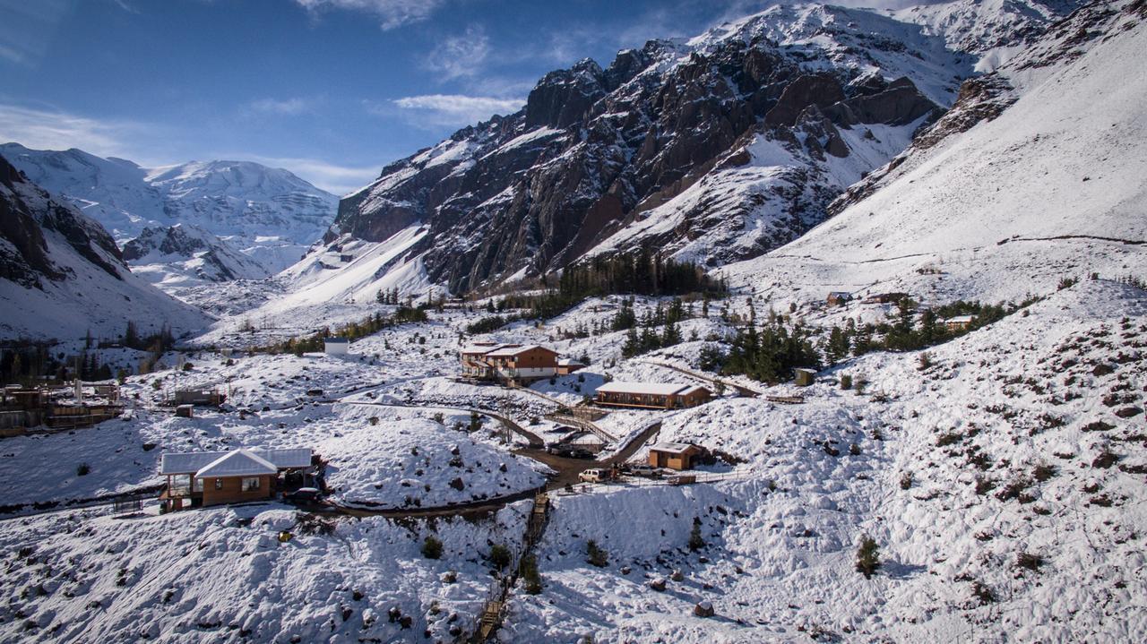 Refugio Lo Valdes El Morado Mountain Lodge المظهر الخارجي الصورة