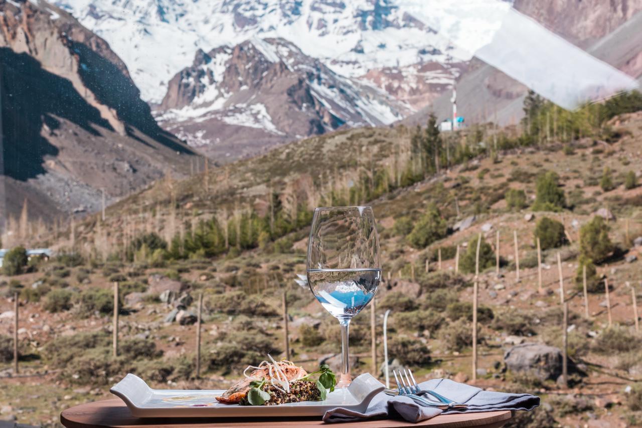 Refugio Lo Valdes El Morado Mountain Lodge المظهر الخارجي الصورة