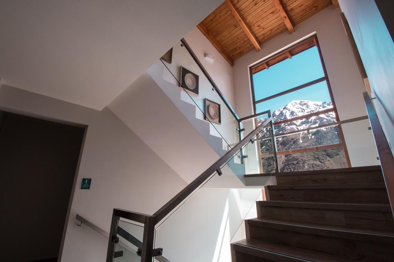 Refugio Lo Valdes El Morado Mountain Lodge المظهر الخارجي الصورة