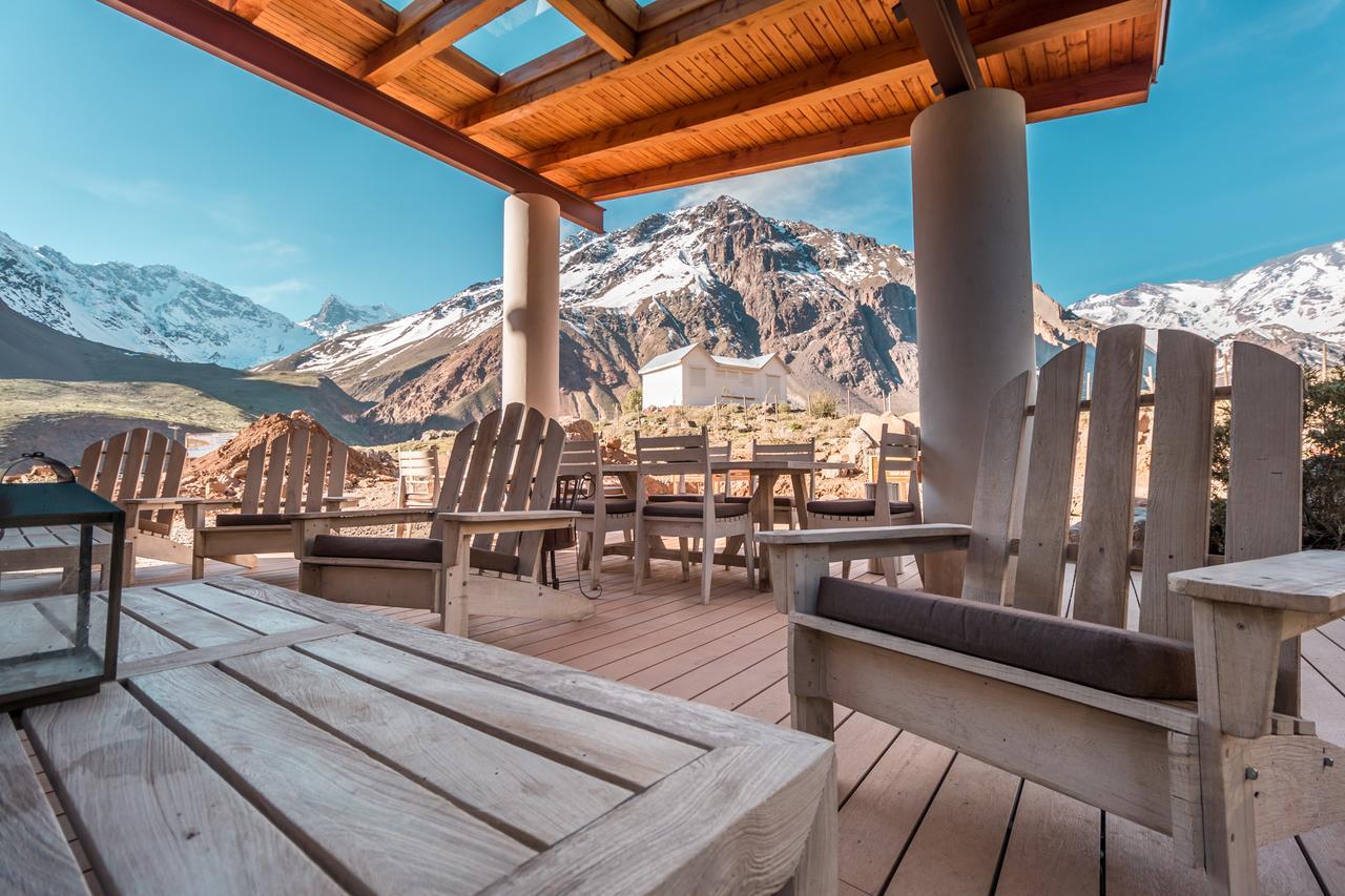 Refugio Lo Valdes El Morado Mountain Lodge المظهر الخارجي الصورة
