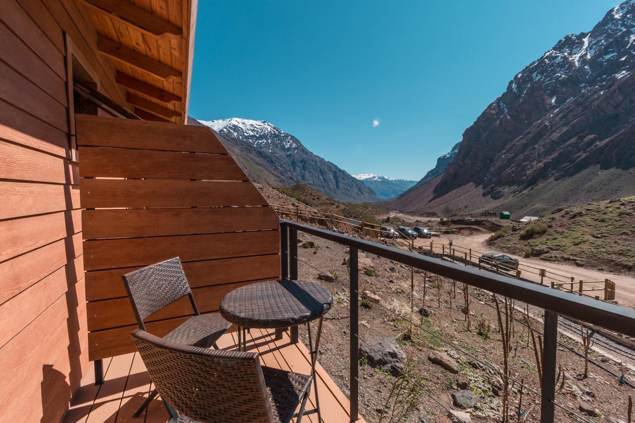 Refugio Lo Valdes El Morado Mountain Lodge الغرفة الصورة