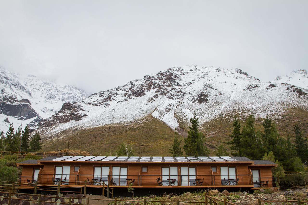 Refugio Lo Valdes El Morado Mountain Lodge المظهر الخارجي الصورة